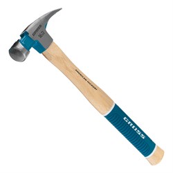 Молоток-гвоздодер 450г угол 75 магнит обрезин. рукоятка AMERICAN HICKORY Gross 10418