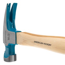 Молоток-гвоздодер 450г угол 75 магнит обрезин. рукоятка AMERICAN HICKORY Gross 10418