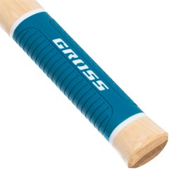 Молоток-гвоздодер 450г угол 75 магнит обрезин. рукоятка AMERICAN HICKORY Gross 10418