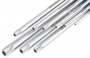 Набор ключей имбусовых TORX-TT, 9 шт: T10-T50, экстра-длин., S2, сатинирован. Gross 16408
