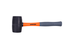 Киянка фиберглассовая обрезиненная рукоятка Кратон 0,68 кг черная 2 15 03 005
