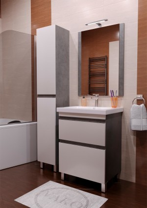 Зеркало КАРМЕН 60*80 слейт