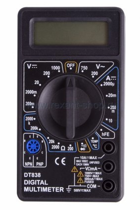 Мультиметр портативный М838 (DT838) PROCONECT 13-3013