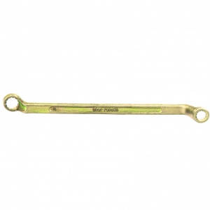 Ключ накидной 8*10мм желтый цинк Сибертех 14614