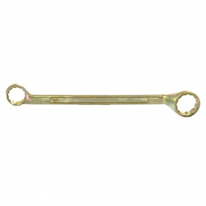 Ключ накидной 24*27мм Желтый цинк Сибртех 14634