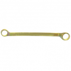 Ключ накидной 22*24мм желтый цинк Сибртех 14632