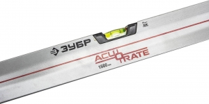 Уровень короб усилен 1500мм 3 ампулы ЗУБР ACURATE 3 34593-150